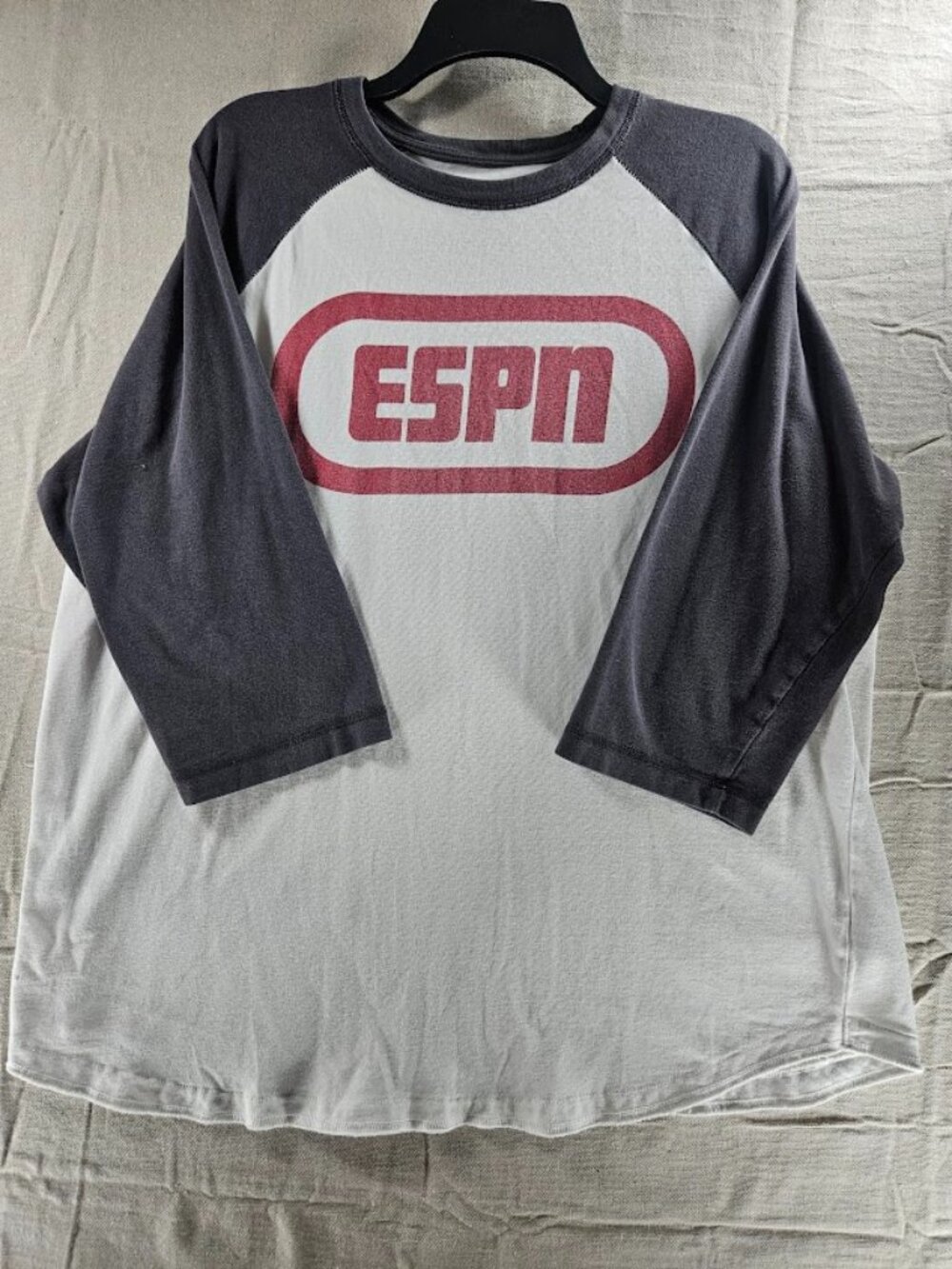 ESPN shirt Large Black and White